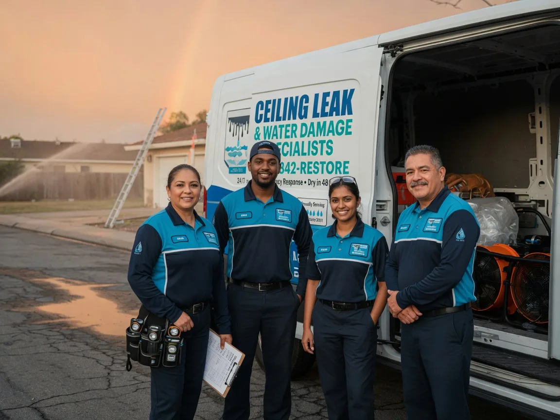 Ceiling Leak Cleanup company in Trent, SD