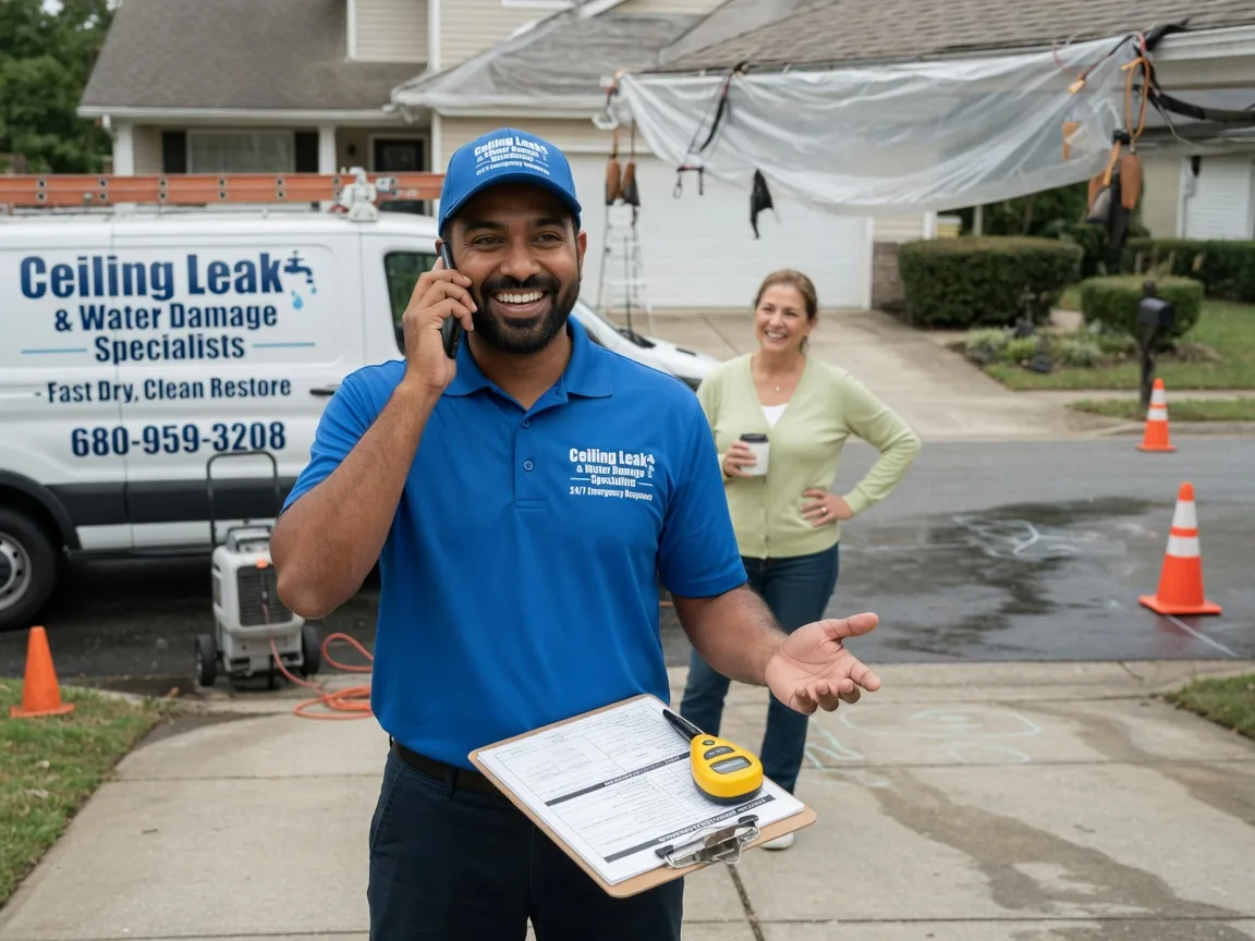 Ceiling Leak Cleanup Trent, SD FAQs